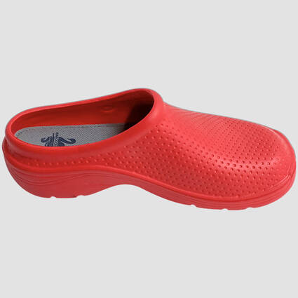 Surgical Clogs: Red
